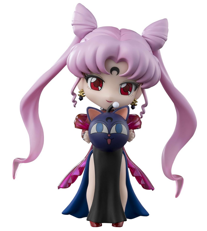 BANDAI Figuarts mini 169 Sailor Moon R Figuarts mini Action Figure - Black Lady, 9