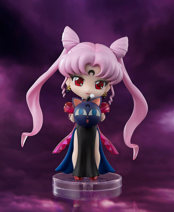 BANDAI Figuarts mini 169 Sailor Moon R Figuarts mini Action Figure - Black Lady, 9