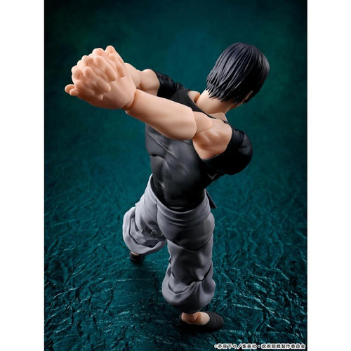 BANDAI S.H.Figuarts Jujutsu Kaisen Toji Fushiguro, size approx. 15.5cm